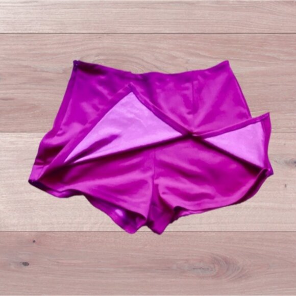 Fuschia Split Skorts- Skirt Shorts- L (smaller fit) - Picture 11 of 16